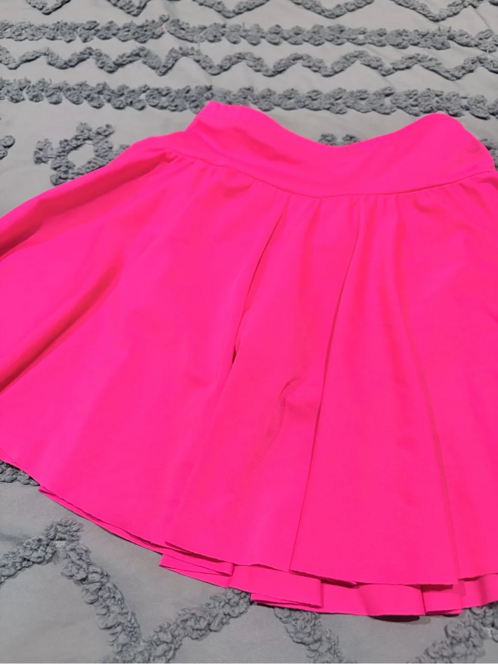 Girls Neon Pink Dance Skirt - Kids Costume